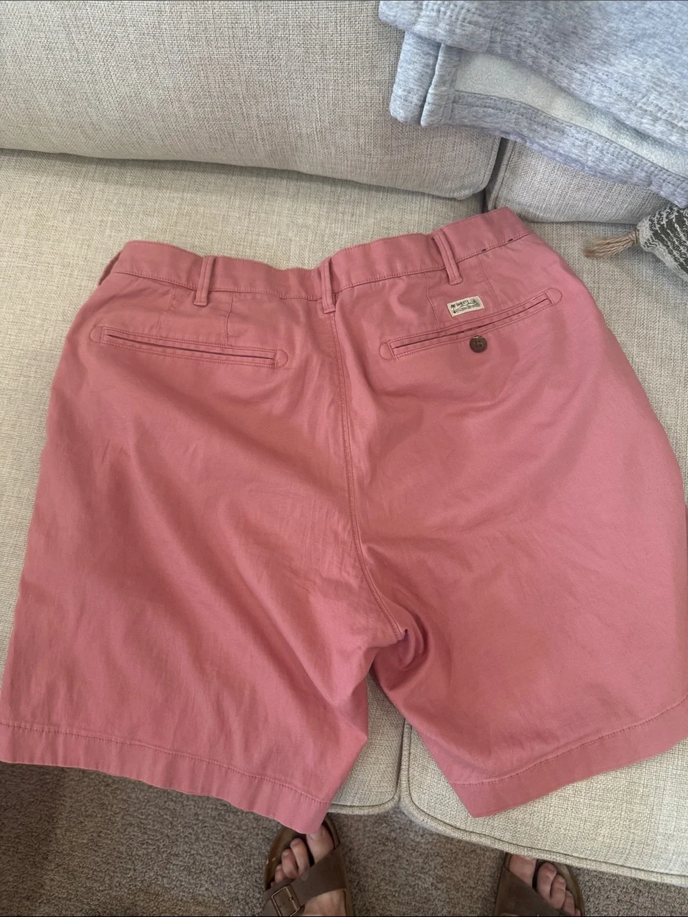 Faherty Men’s Flat Front Shorts - Dusty Rose